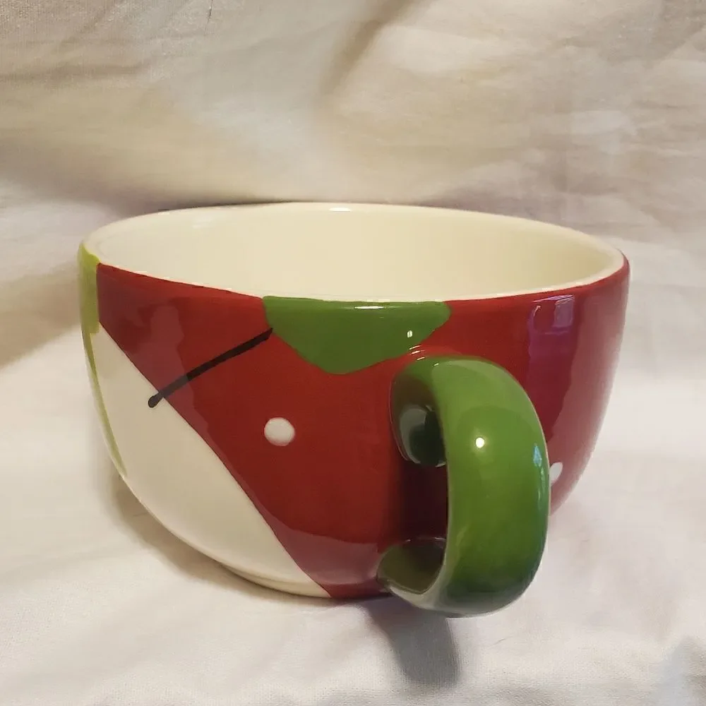 Pier 1 Snowball Festive Coffee Mug